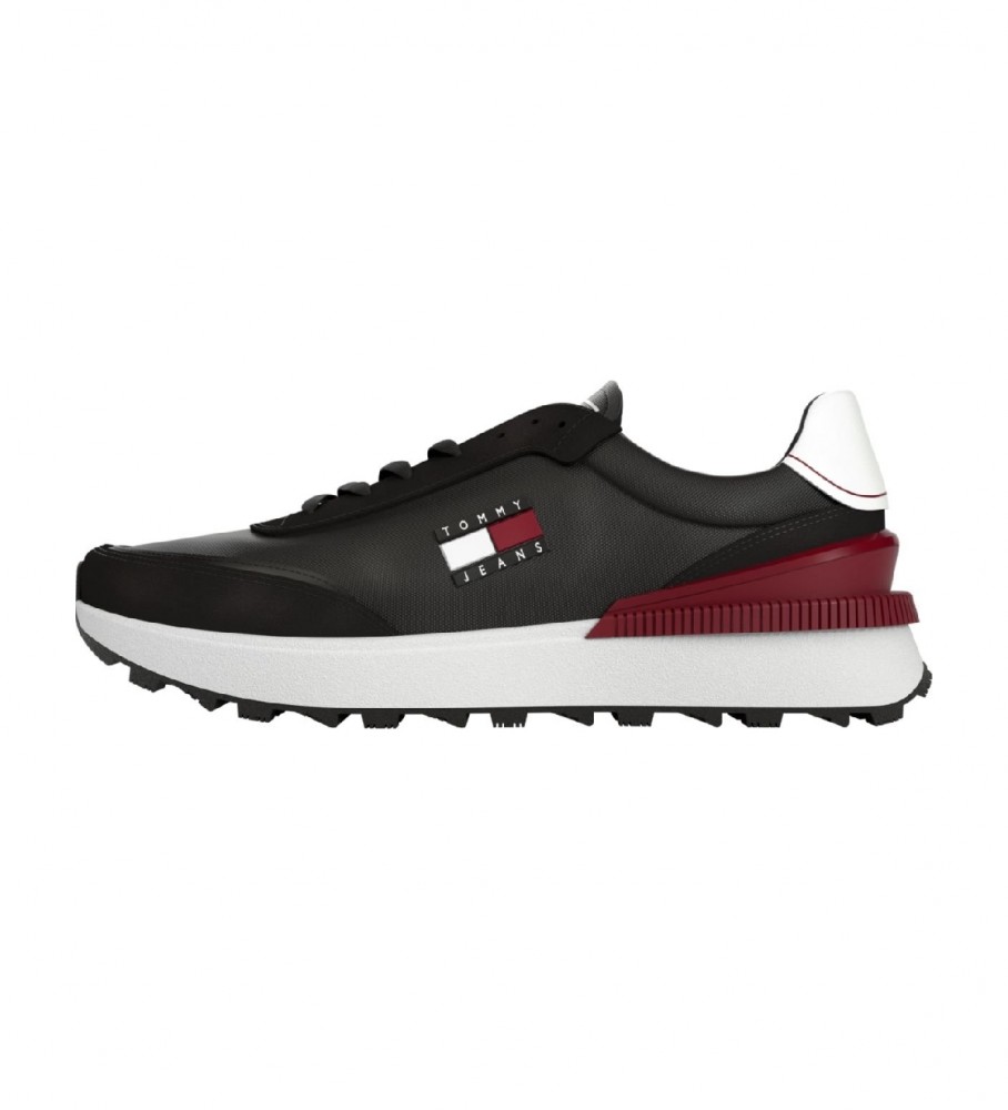 Tênis Tommy Jeans TJM Technical Runner, Preto