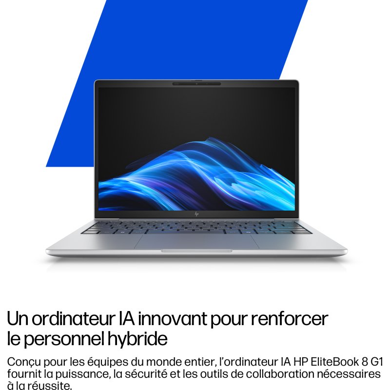 HP EliteBook 8 G1i AI PC Intel Core Ultra 5 225U Ordinateur portable 40,6 cm (16