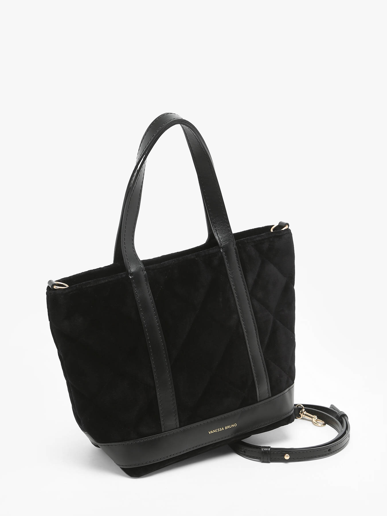 Sac cabas S en velours VANESSA BRUNO
