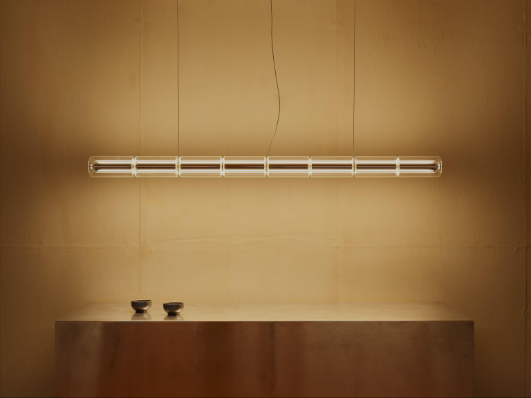 Flos Luce Cilindrica S1 hanglamp Glass