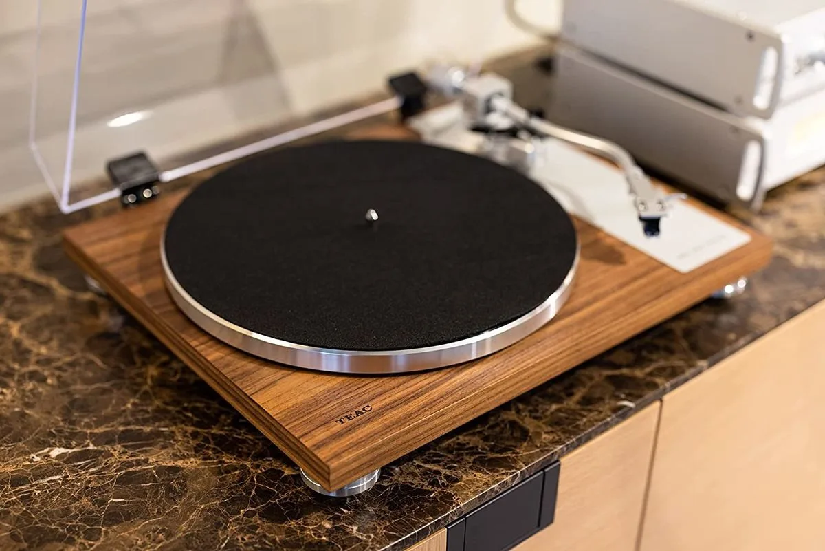 Teac TN-4D-SE Noyer Platines vinyle hi-fi