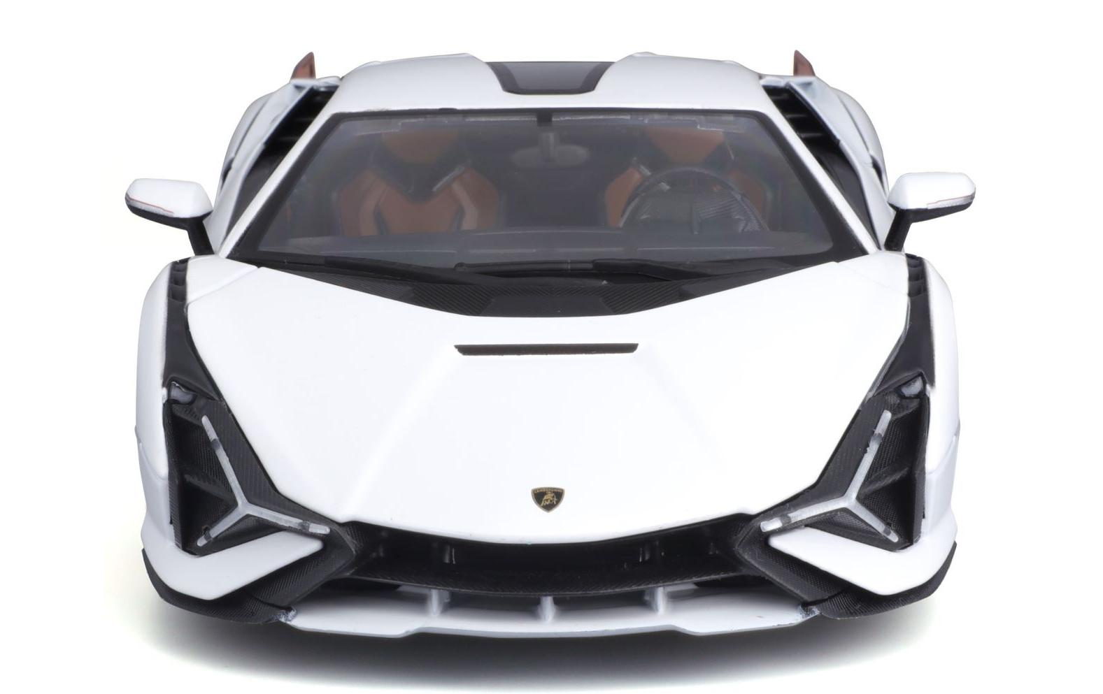 Lamborghini Sian FKP 37 Weiss 1:18Sammlermodell im Massstab 1:18