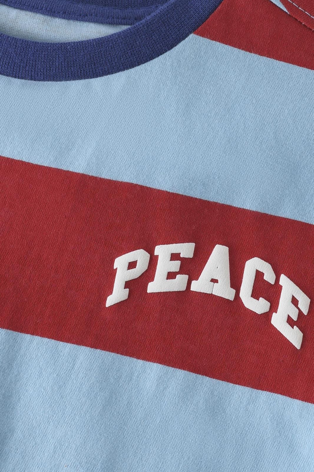 Noppies Kids T-shirt stripe - Cerulean
