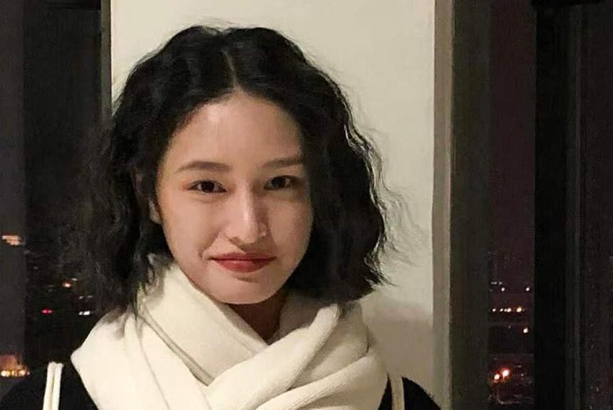 Hyeeun - Effen gebreide sjaal