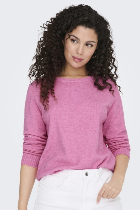 Only roze dames trui