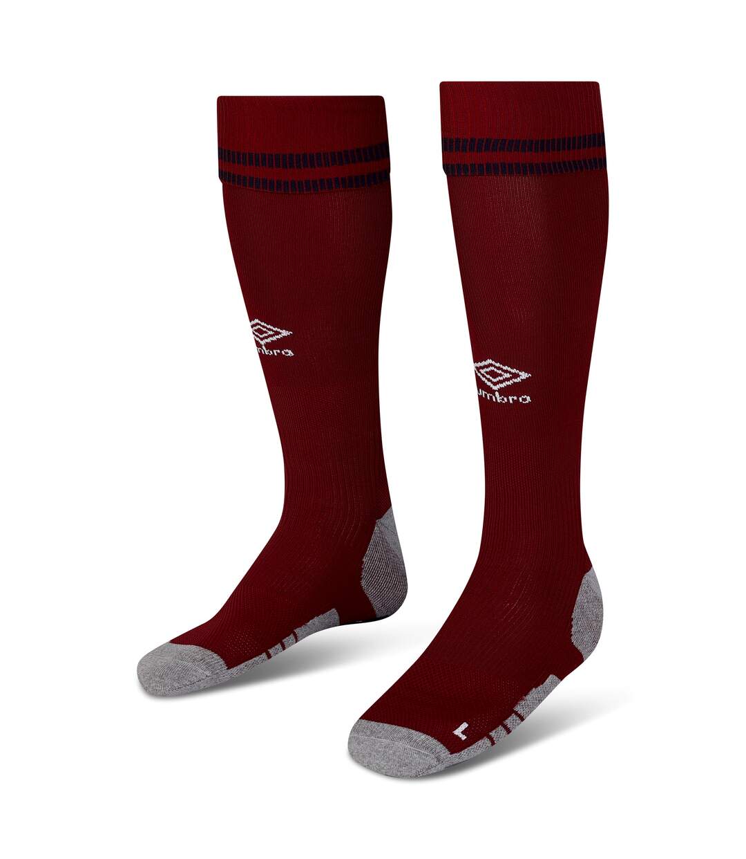 Umbro - Chaussettes de rechange 23/24 - Homme (Pourpre / Gris / Blanc) - UTUO1584