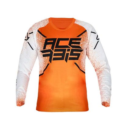 Maillot cross Acerbis MX J-KID FIVE - Orange / Blanc