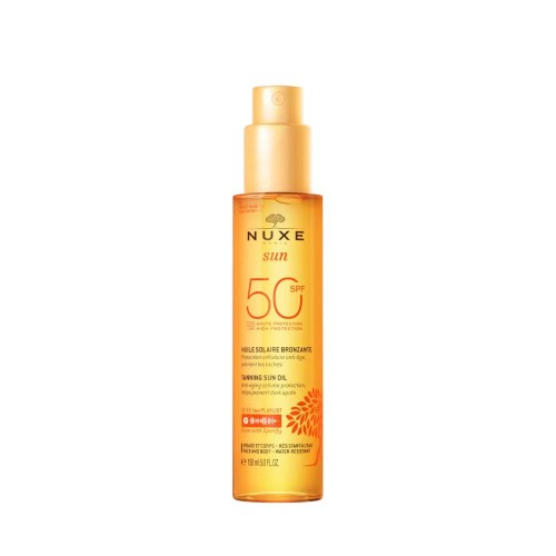 Nuxe Sun Óleo Solar Bronzeador SPF50 150ml