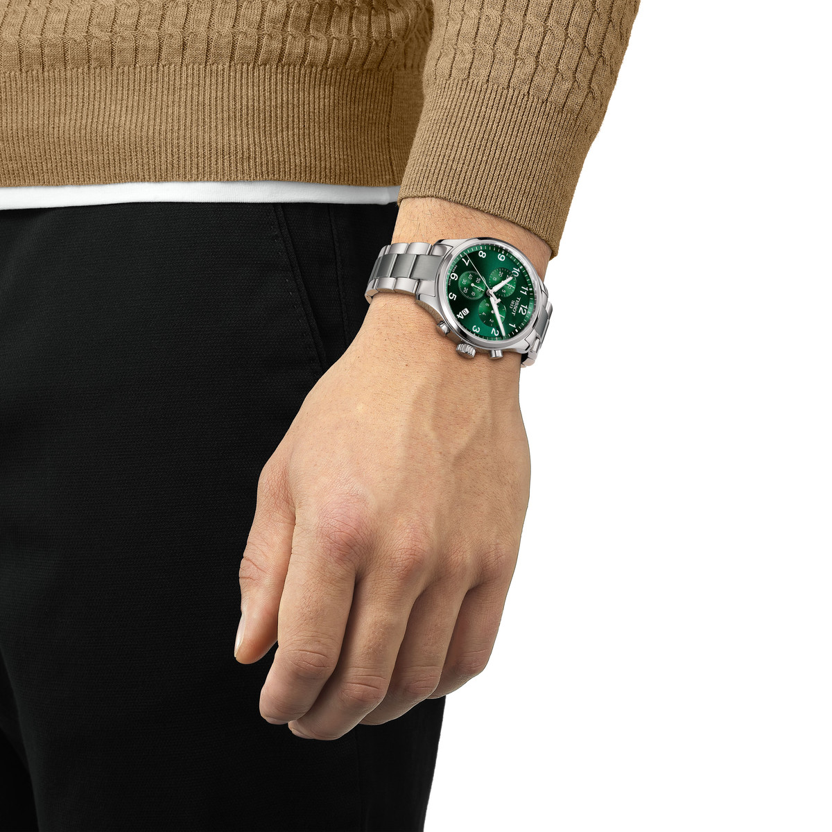 Montre TISSOT T-sport homme bracelet acier inoxydable
