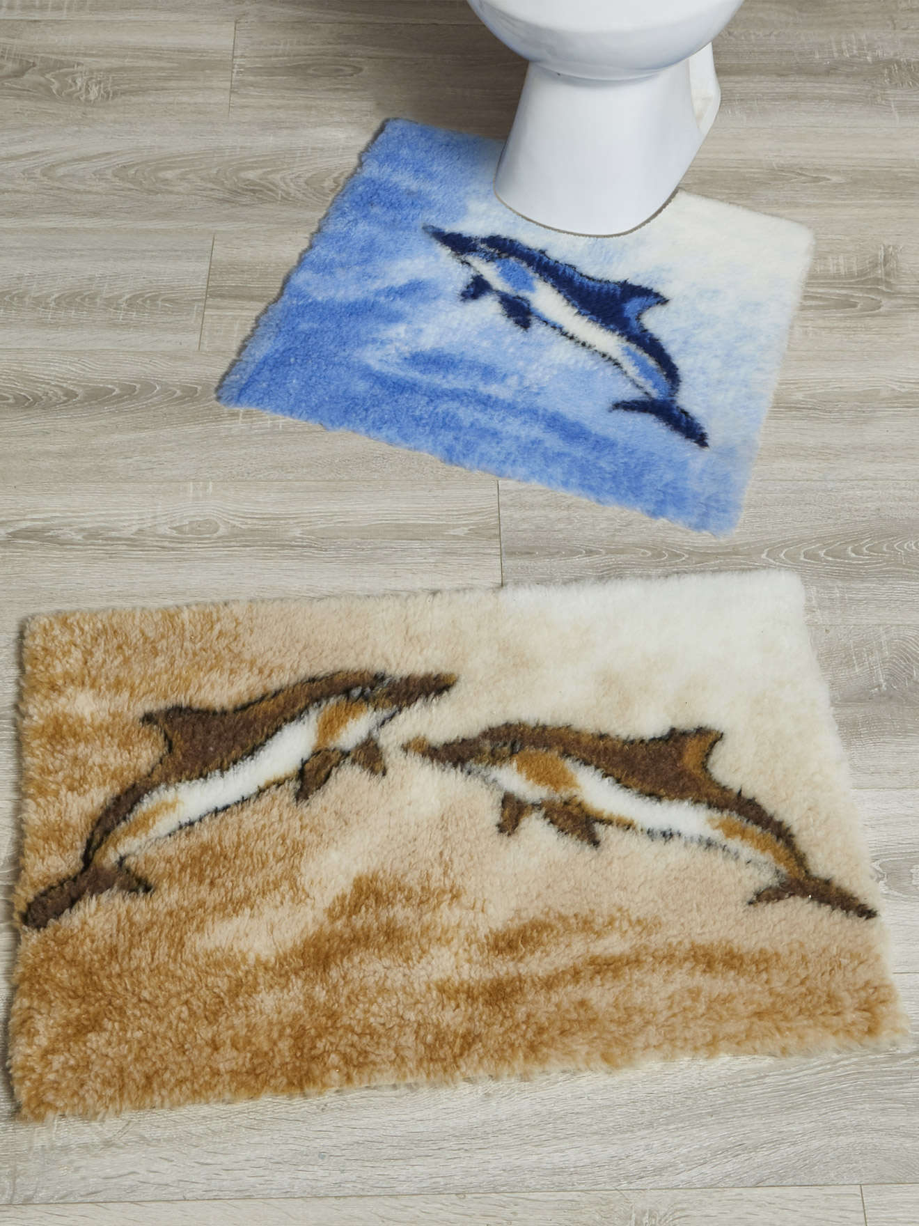 Tapis de bain dauphins