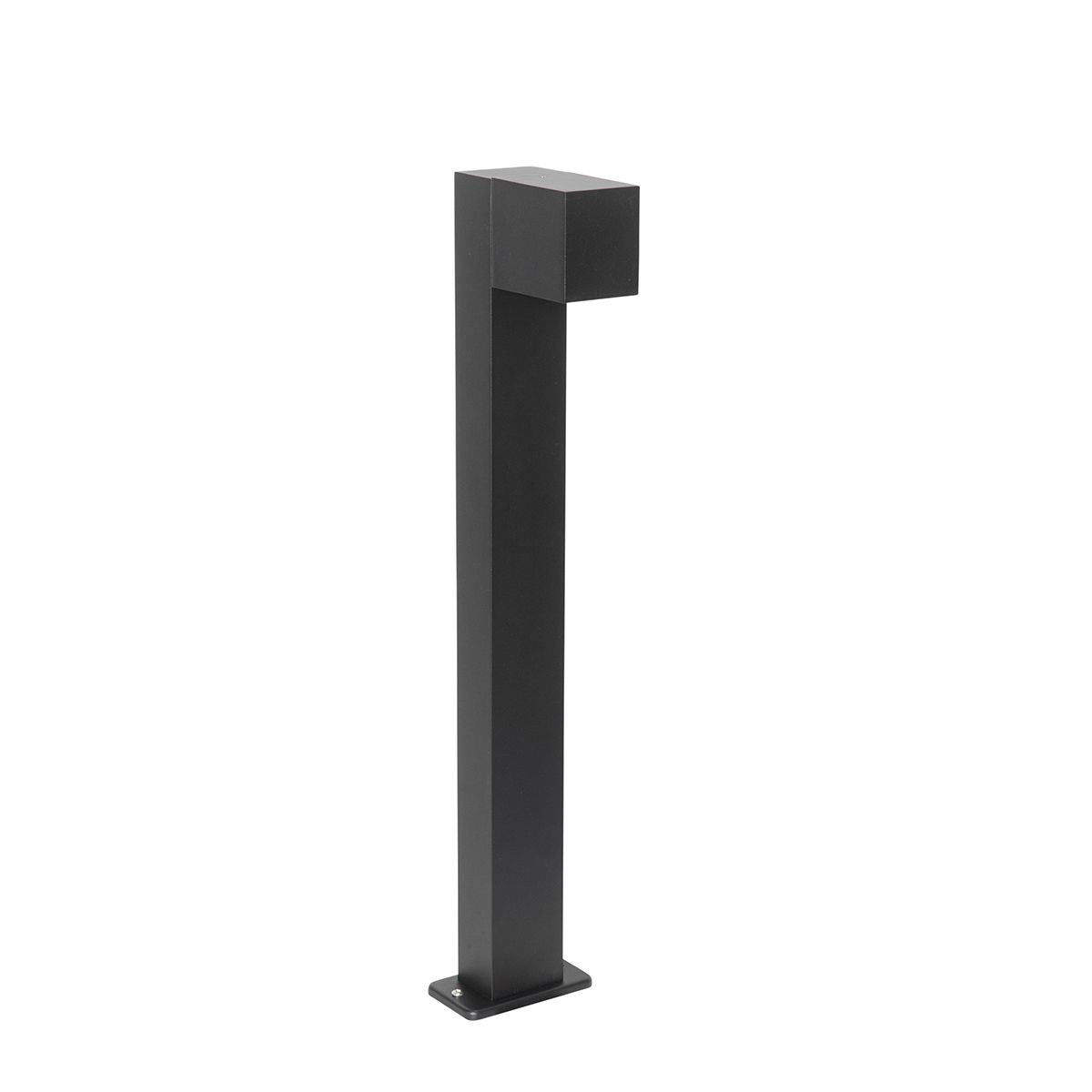 Smart staande buitenlamp zwart 65 cm IP44 incl. Wifi GU10 - Baleno