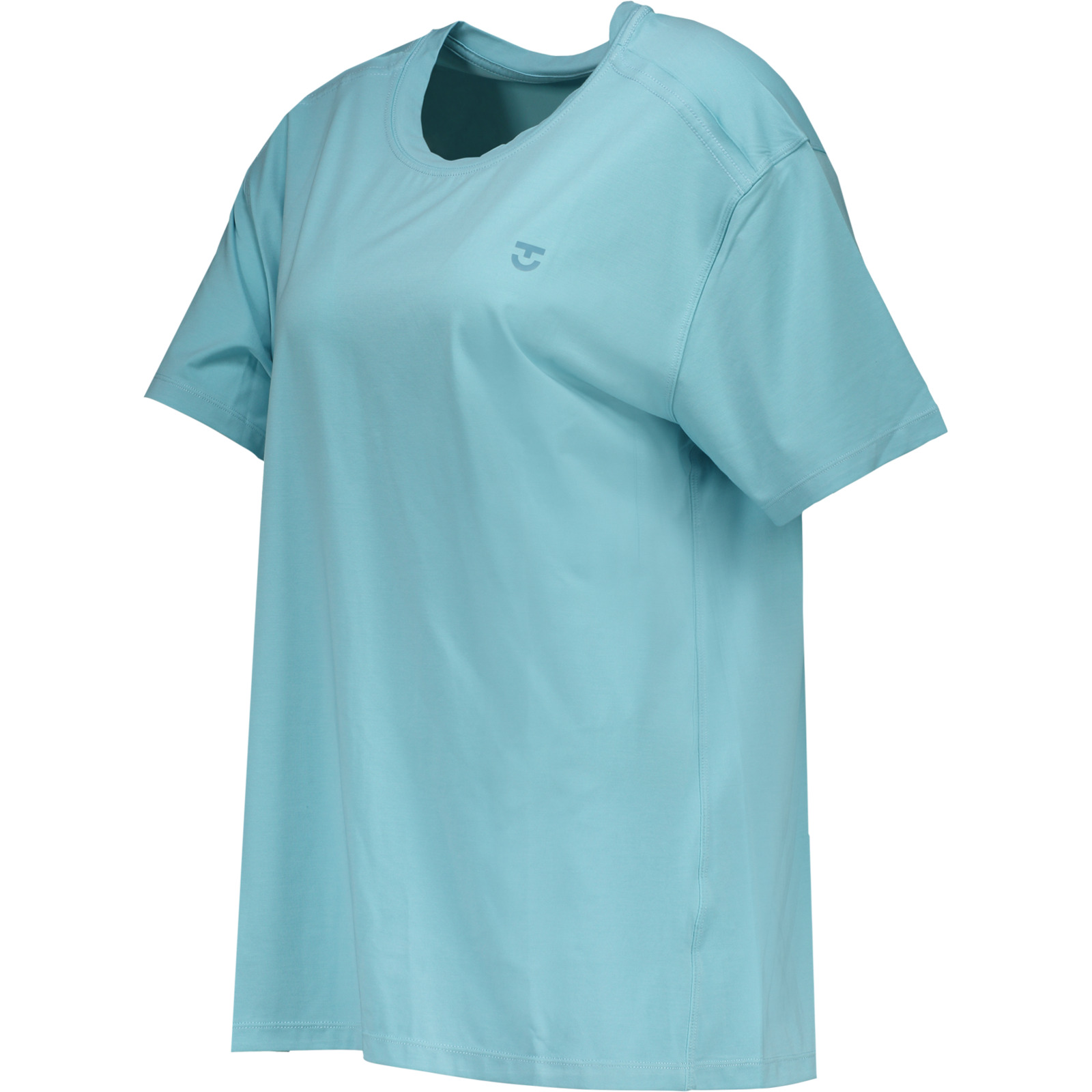 Tone Up Damen-T-Shirt Laid Back S, türkis