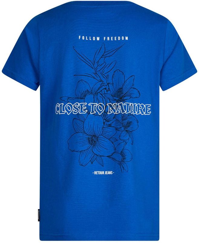 Retour Nathan Poloshirt Jongens - Blauw