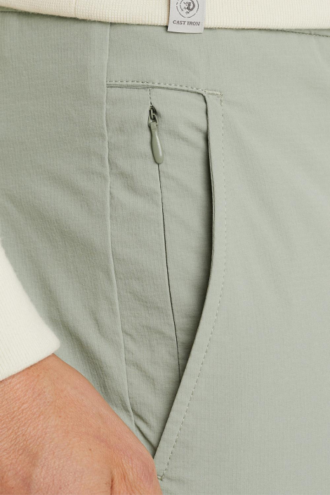 Cast Iron groene heren broek
