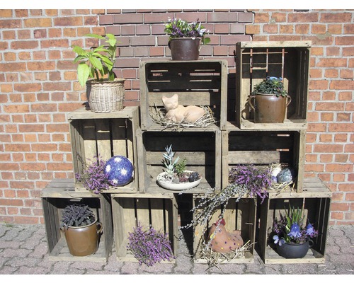 Vintage houten doos 49x39x29 cm