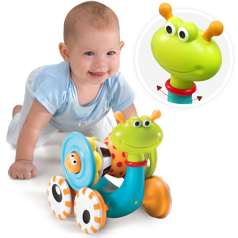 Køb Yookidoo Multi Crawl 'N' Go Snail