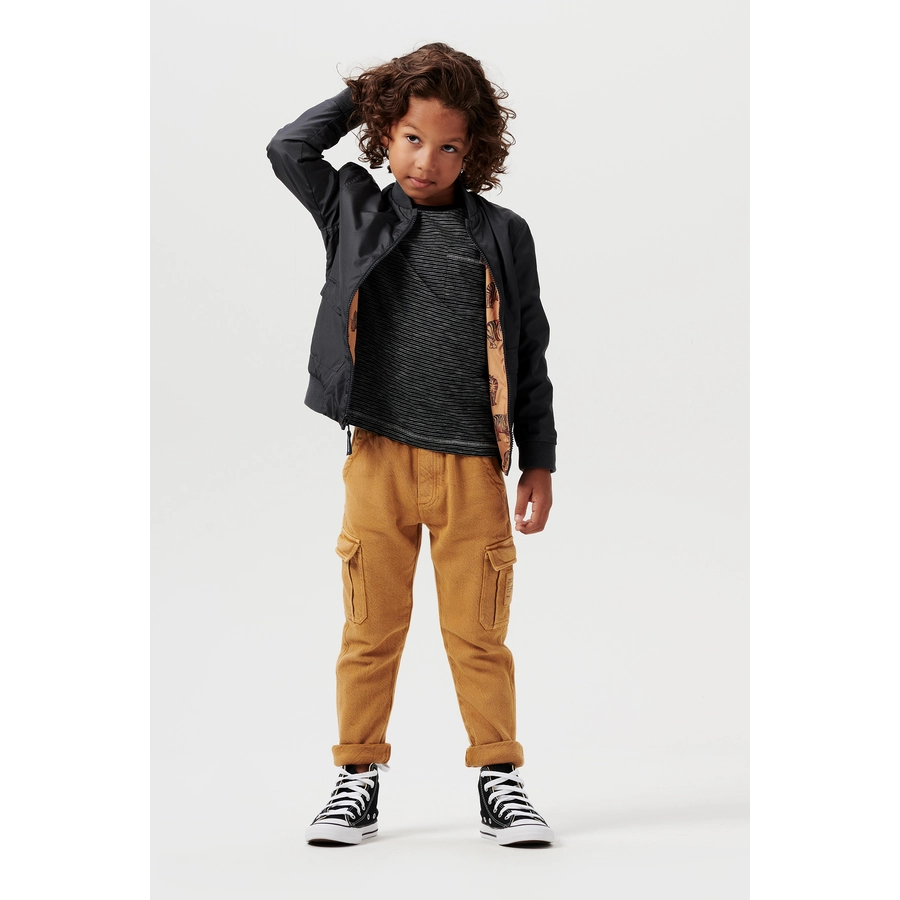 Noppies Sommer jacke Raven - Reversible Apple Cinnamon