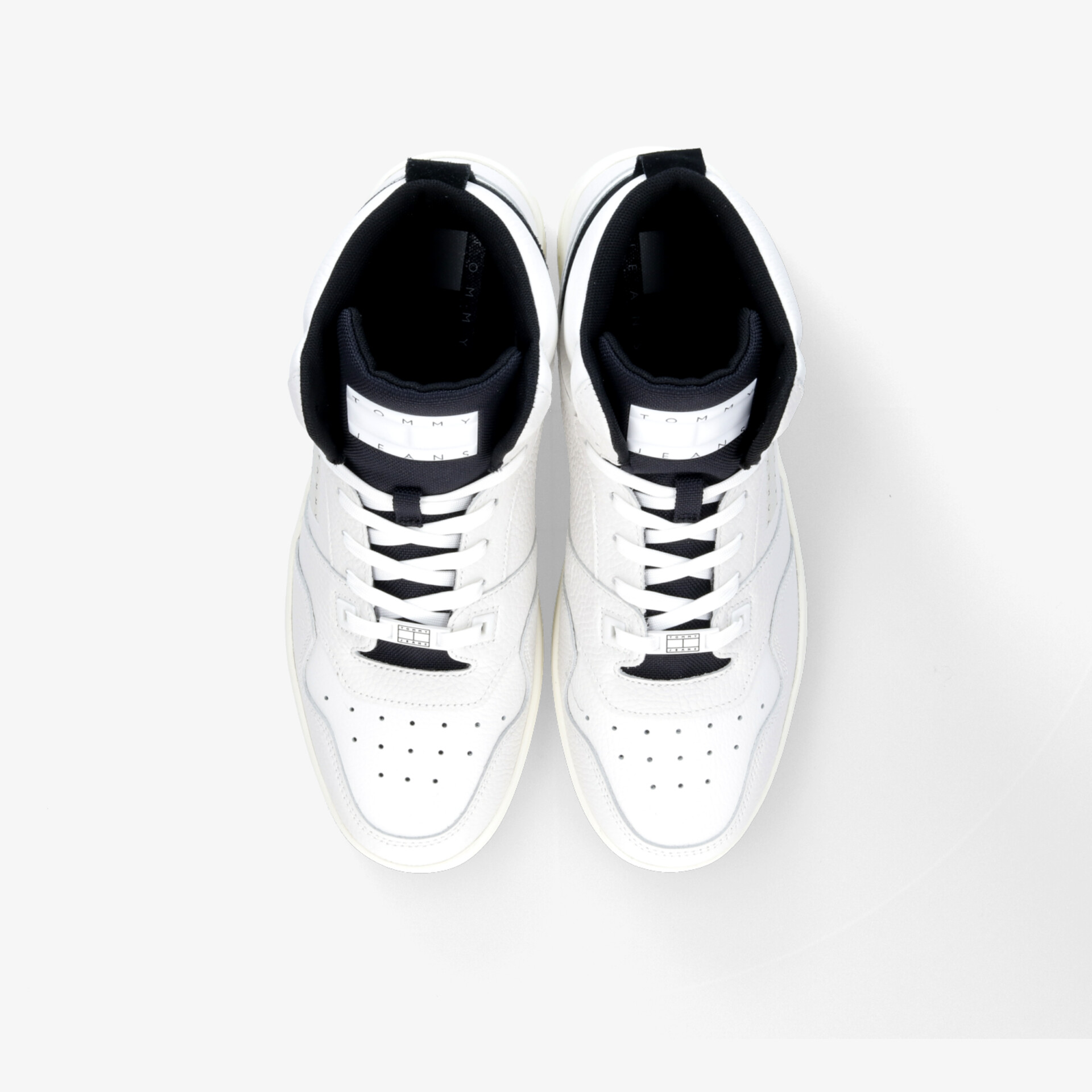 TOMMY JEANS Sneaker High weiß