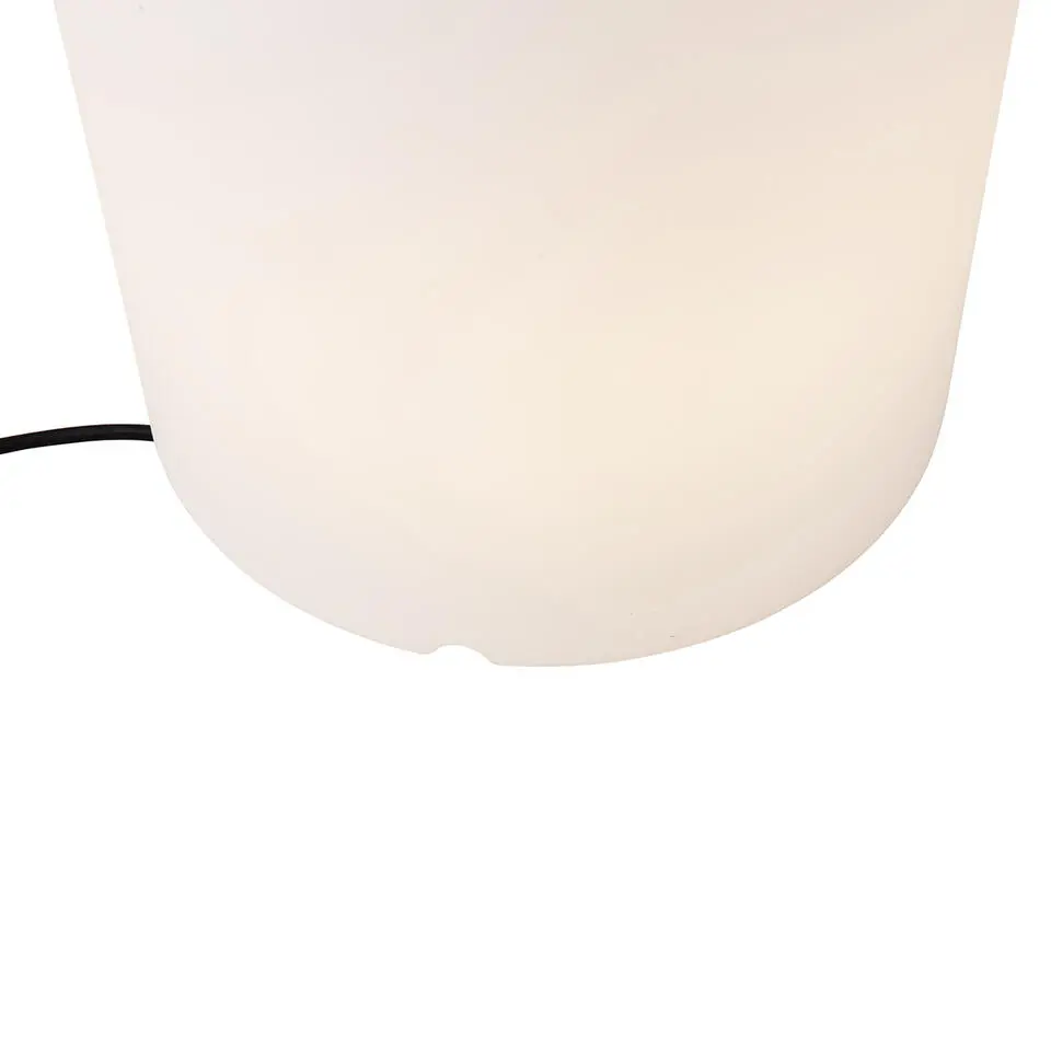 Qazqa staande buitenlampen verano wit e27