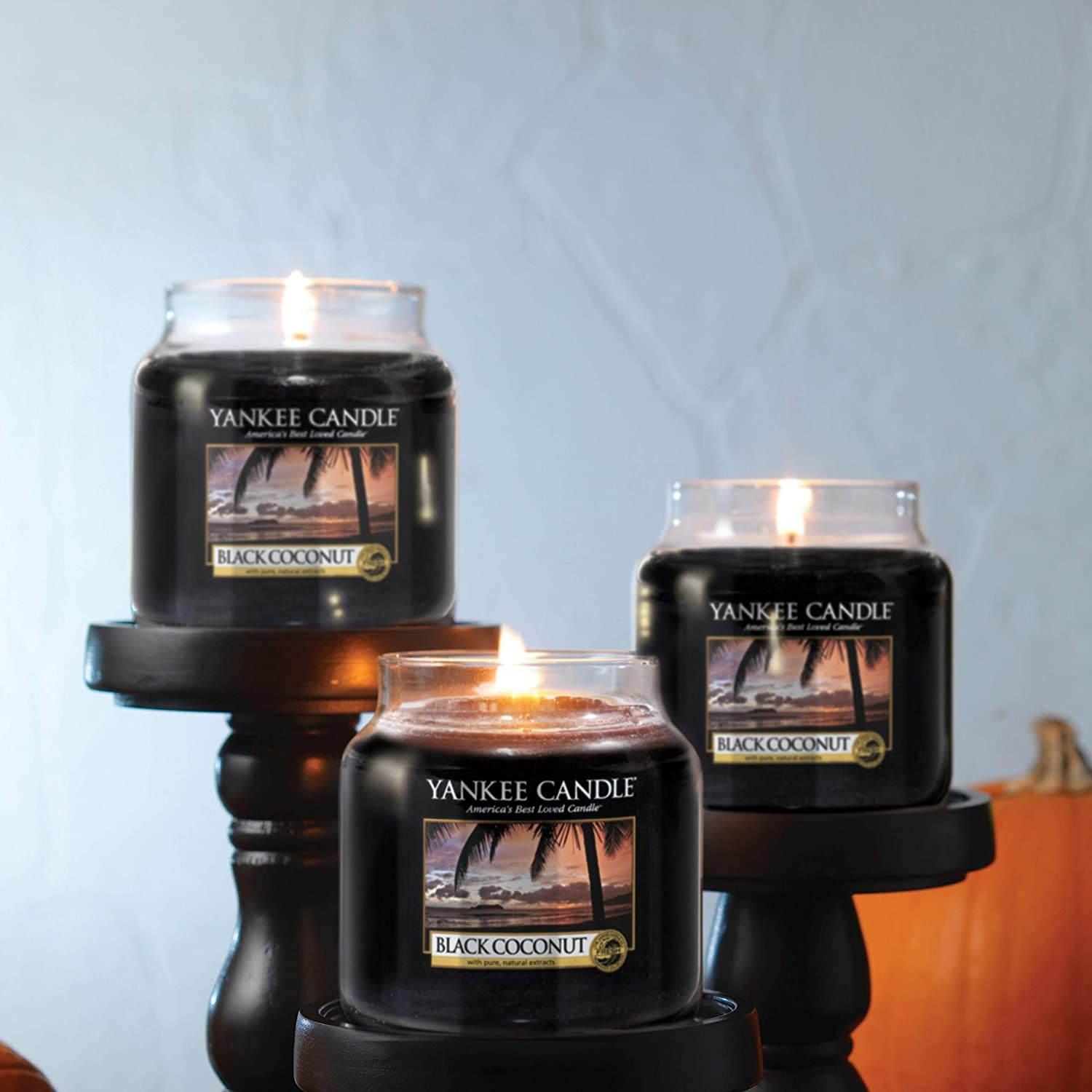 Yankee Candle Duftkerze Black Coconut Classic Medium Jar