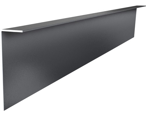 Zijpaneelprofiel RAL 9007 1900x90x2 mm