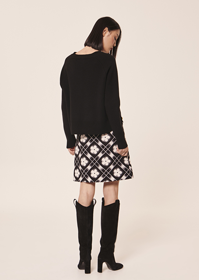 Pull Promessenoir en laine