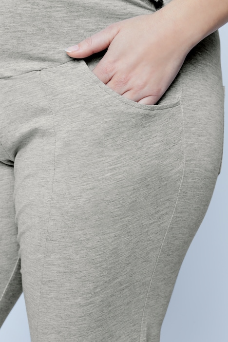 Bellieva-Jerseyhose, gerade Passform, Biobaumwolle, GOTS
