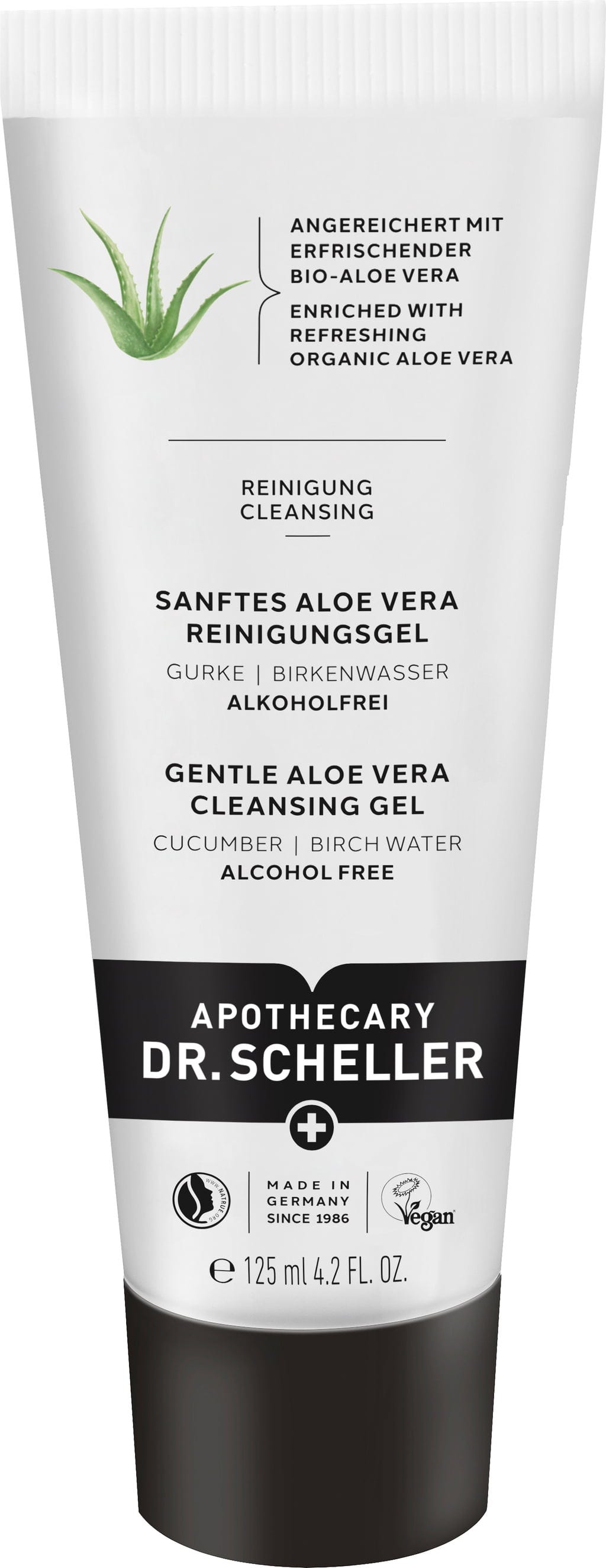 Dr. Scheller  Sanftes Aloe Vera Reinigungsgel, 125 ml