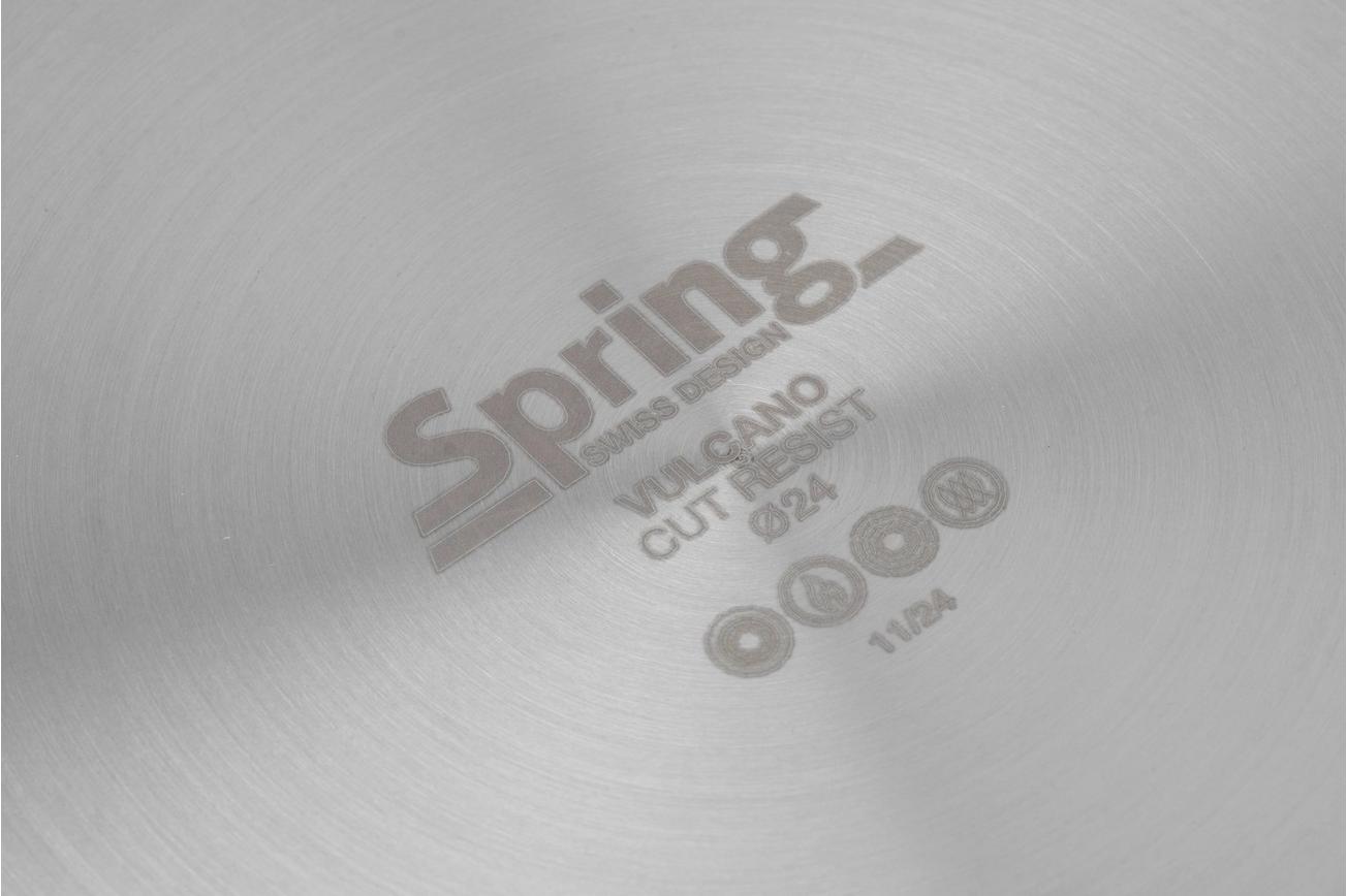 Spring Vulcano Cut Resist Frying Pan, koekenpan, 24 cm
