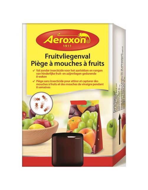 Aeroxon Fruitvliegenval - Insectenbestrijding - 40 ml 1 stuk Fruitvliegenval