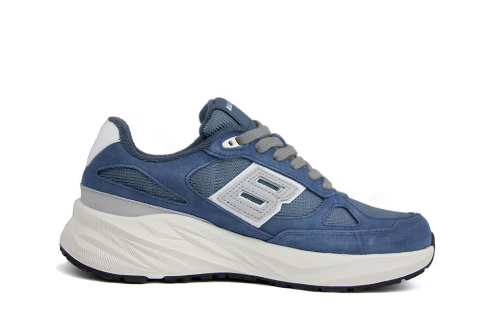 Blackstone  Sneaker Flint Moss Space Blue