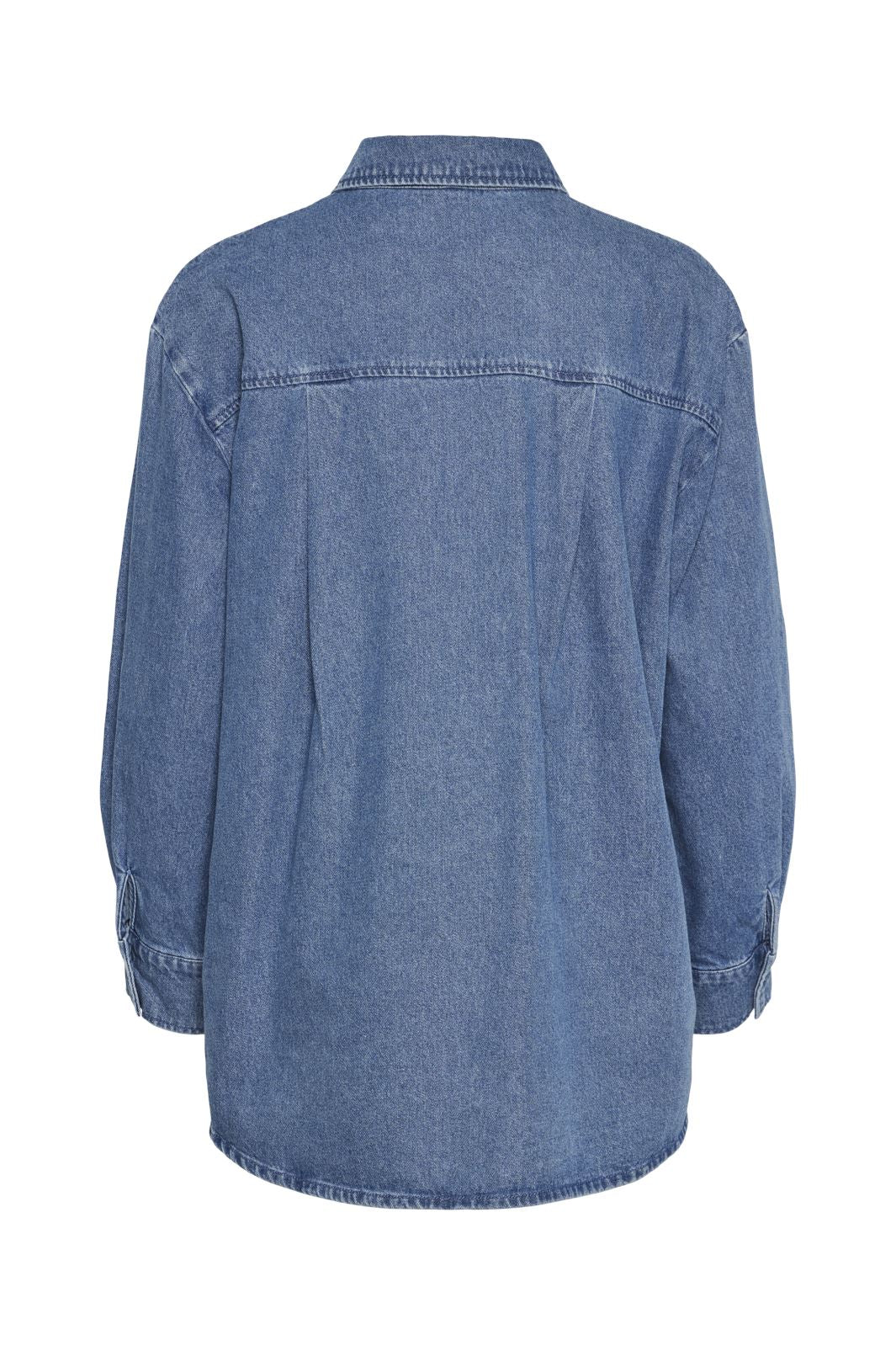 Pieces Pcmaisie Ls Denim Shirt 4544392 medium blue denim