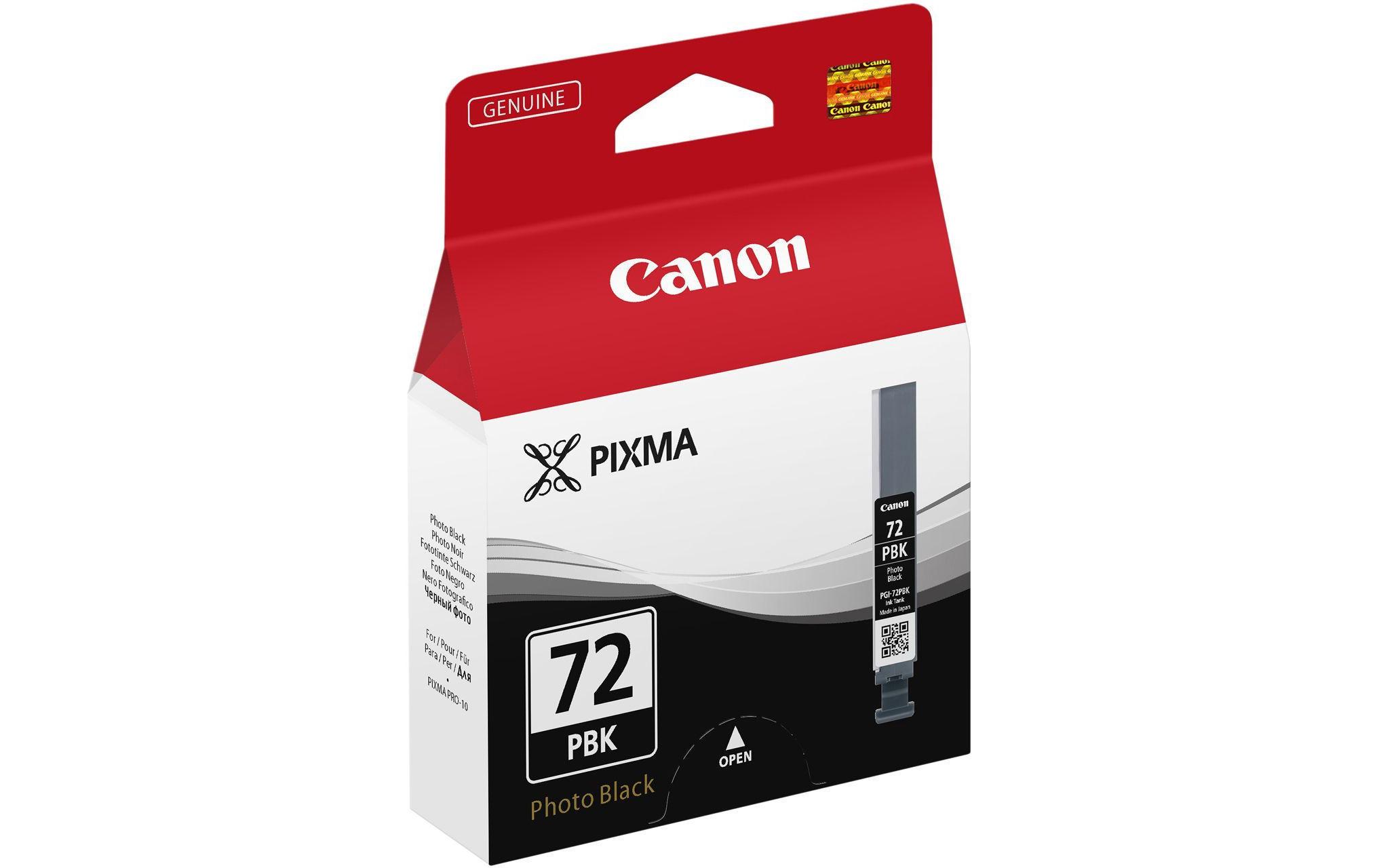 Tinte PGI-72PBK / 6403B001 BlackTinte, schwarz