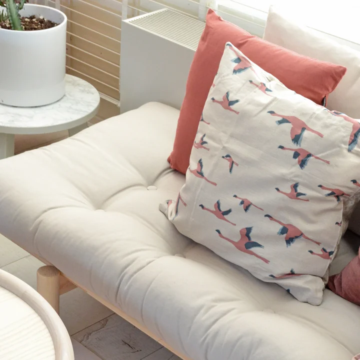 Karup Design - Pace Daybed, Kiefer natur / olivgrün