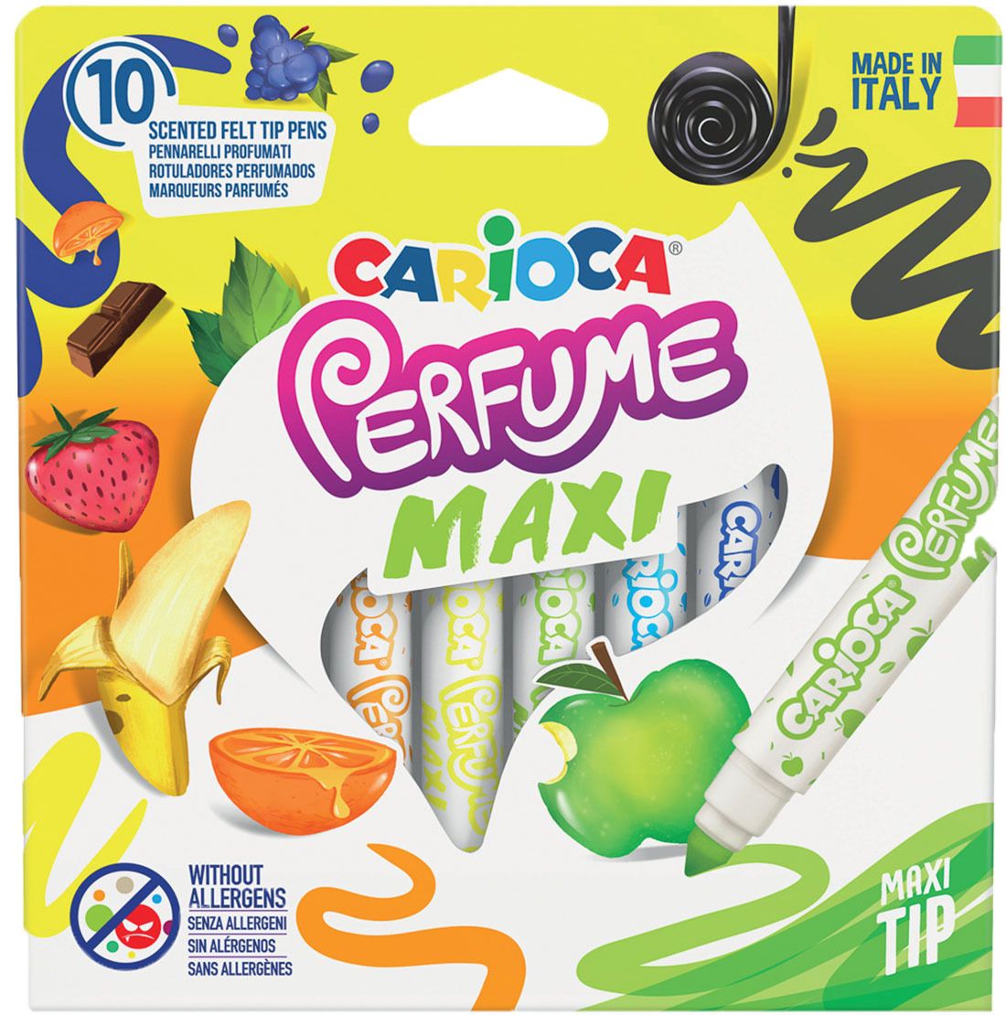 Jumbo-tusjpenner med duft 10pk