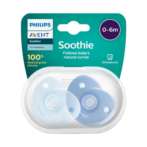Philips Avent Soothie Fopspeen - 0-6 Mnd - 2 Stuks