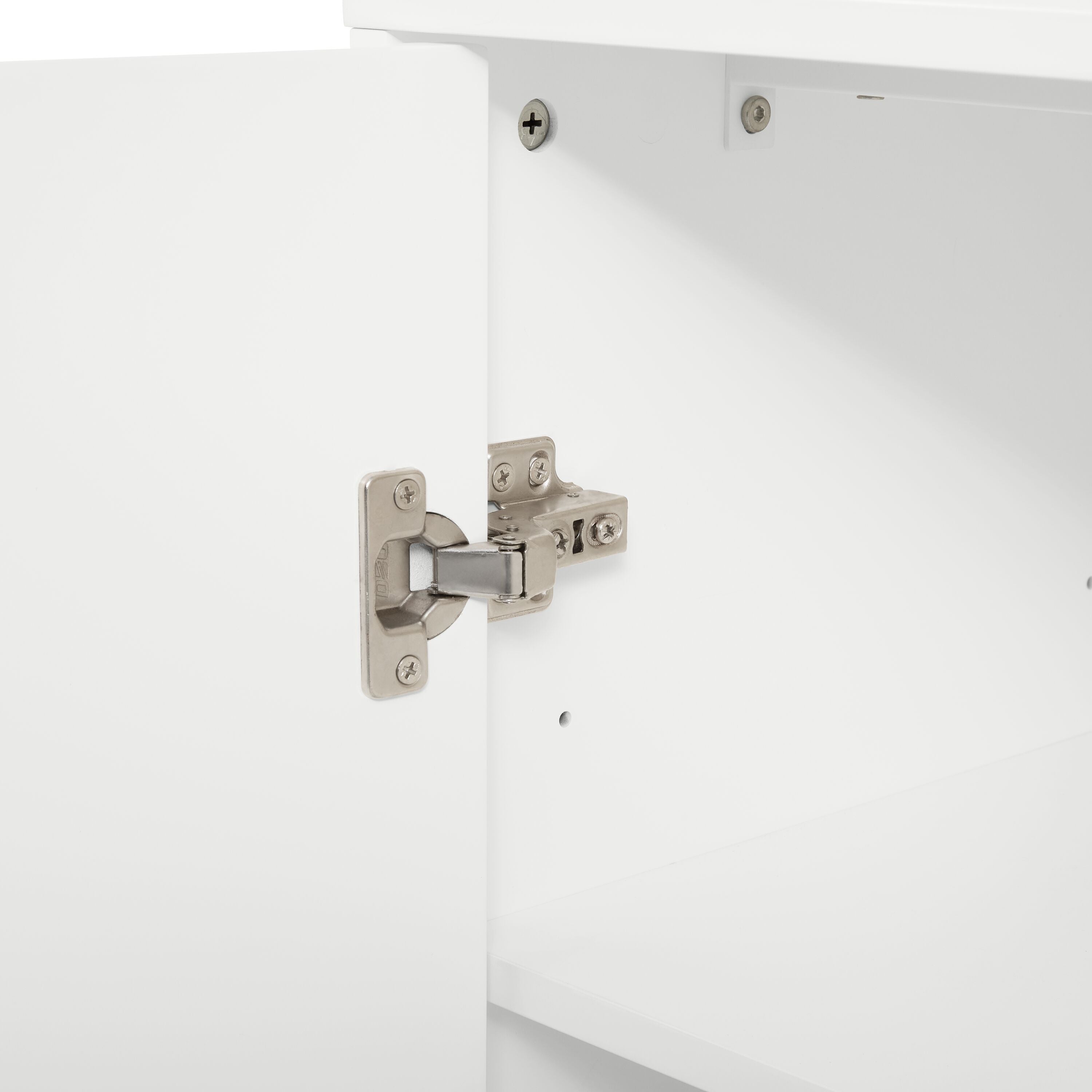 META Schuhschrank - Weiss / B: 80.0 cm x T: 40.0 cm x H: 110.0 cm