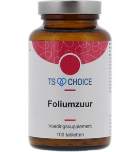 TS Choice Foliumzuur 400 Tabletten 100TB