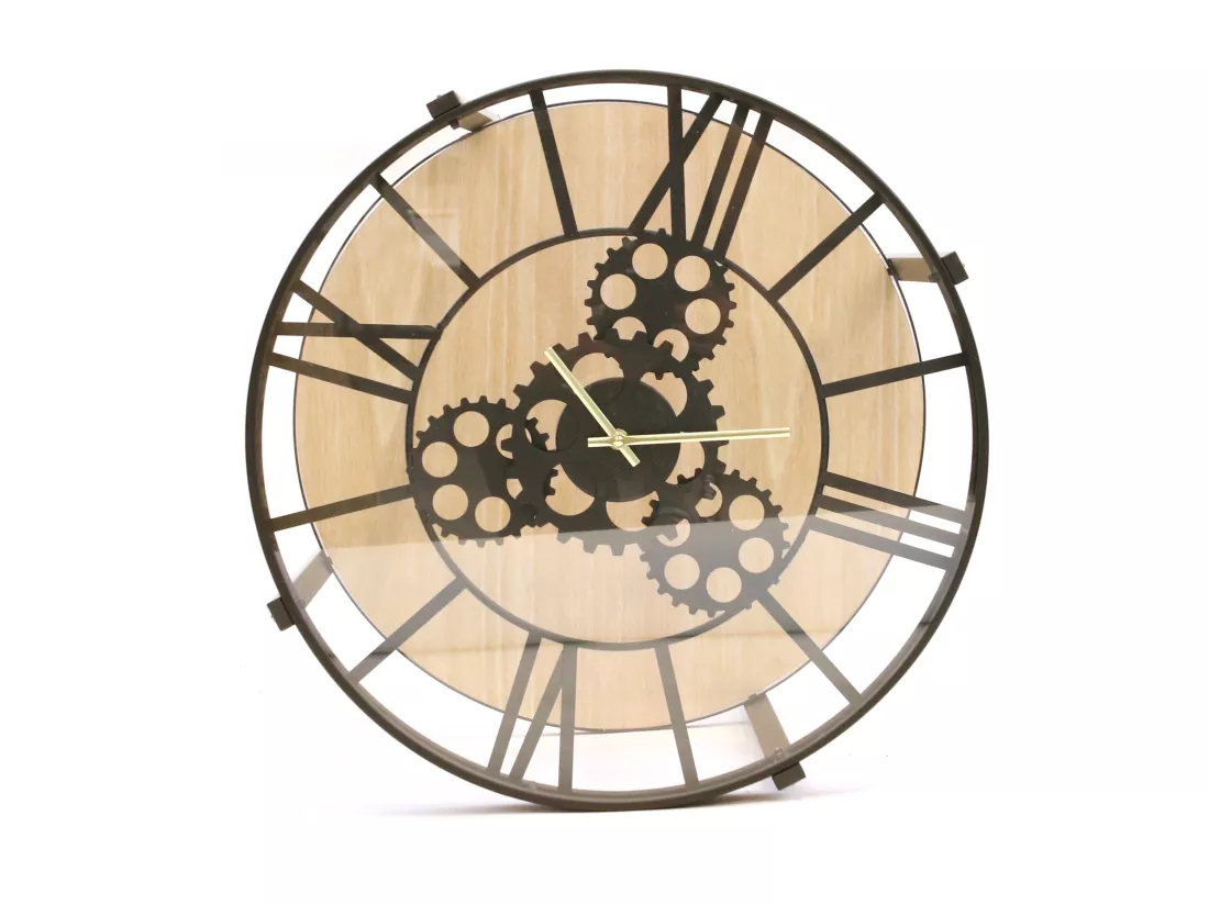Table D Appoint Horloge 50.5x50.5x49cm