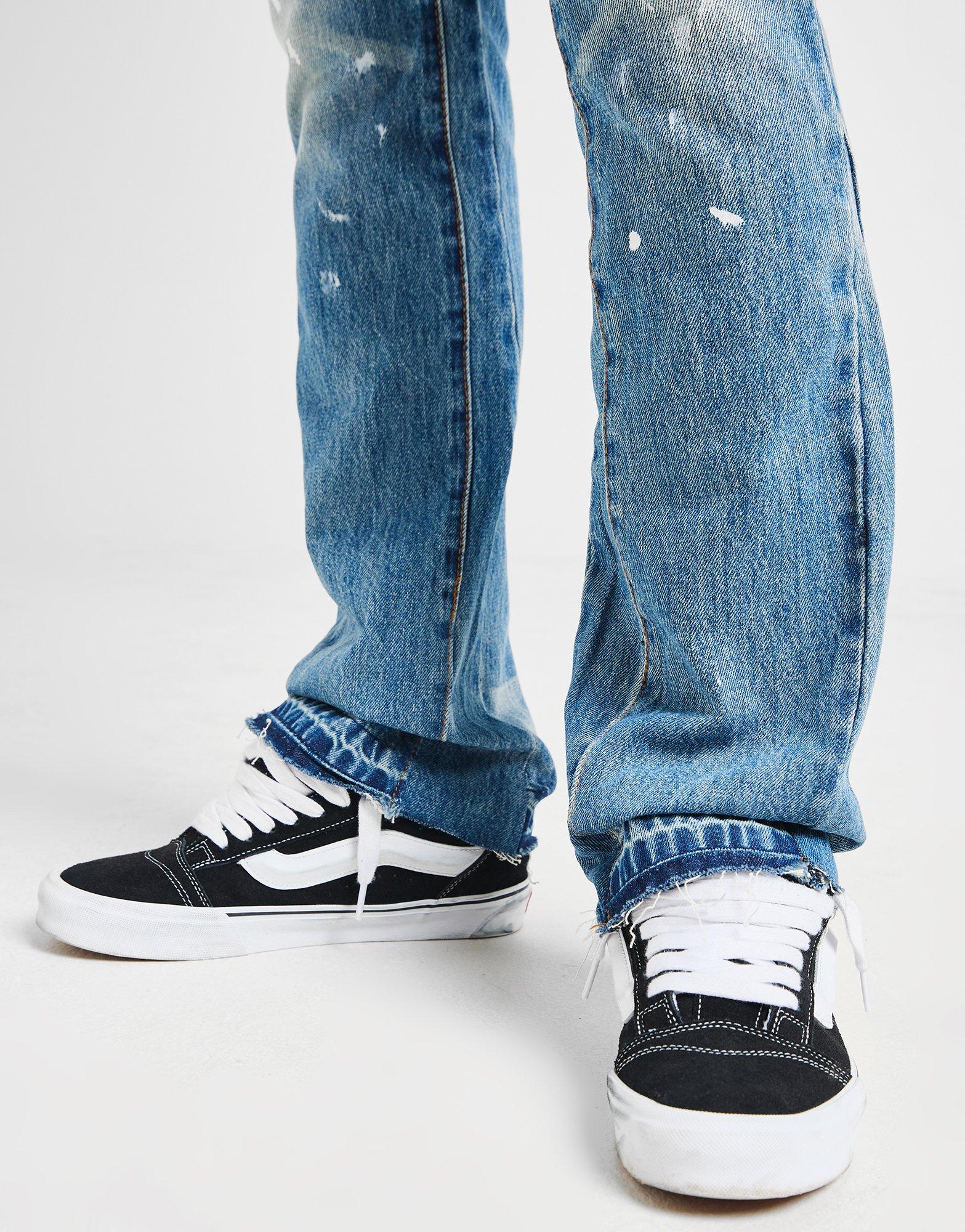 mnml Jean Denim Flare Homme