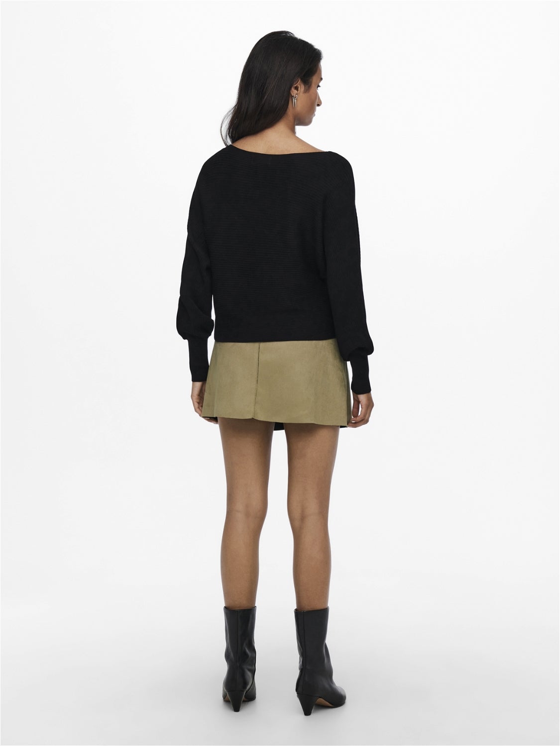 ONLADALINE Strickpullover Black