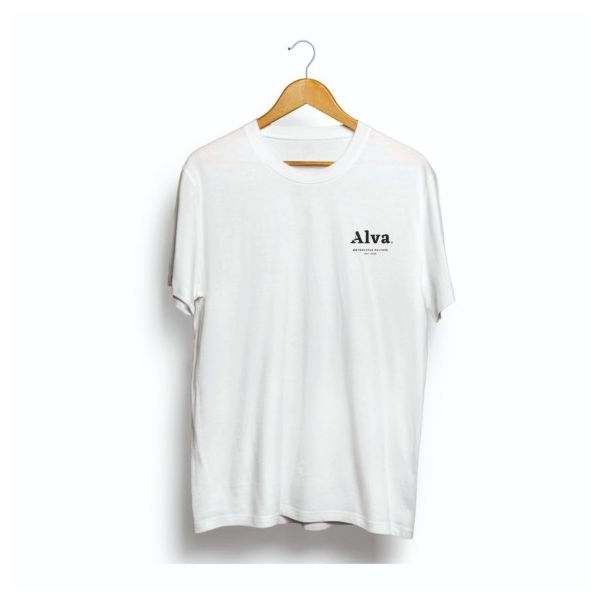 Alva T-shirt Motorcycle Culture XL, Branca