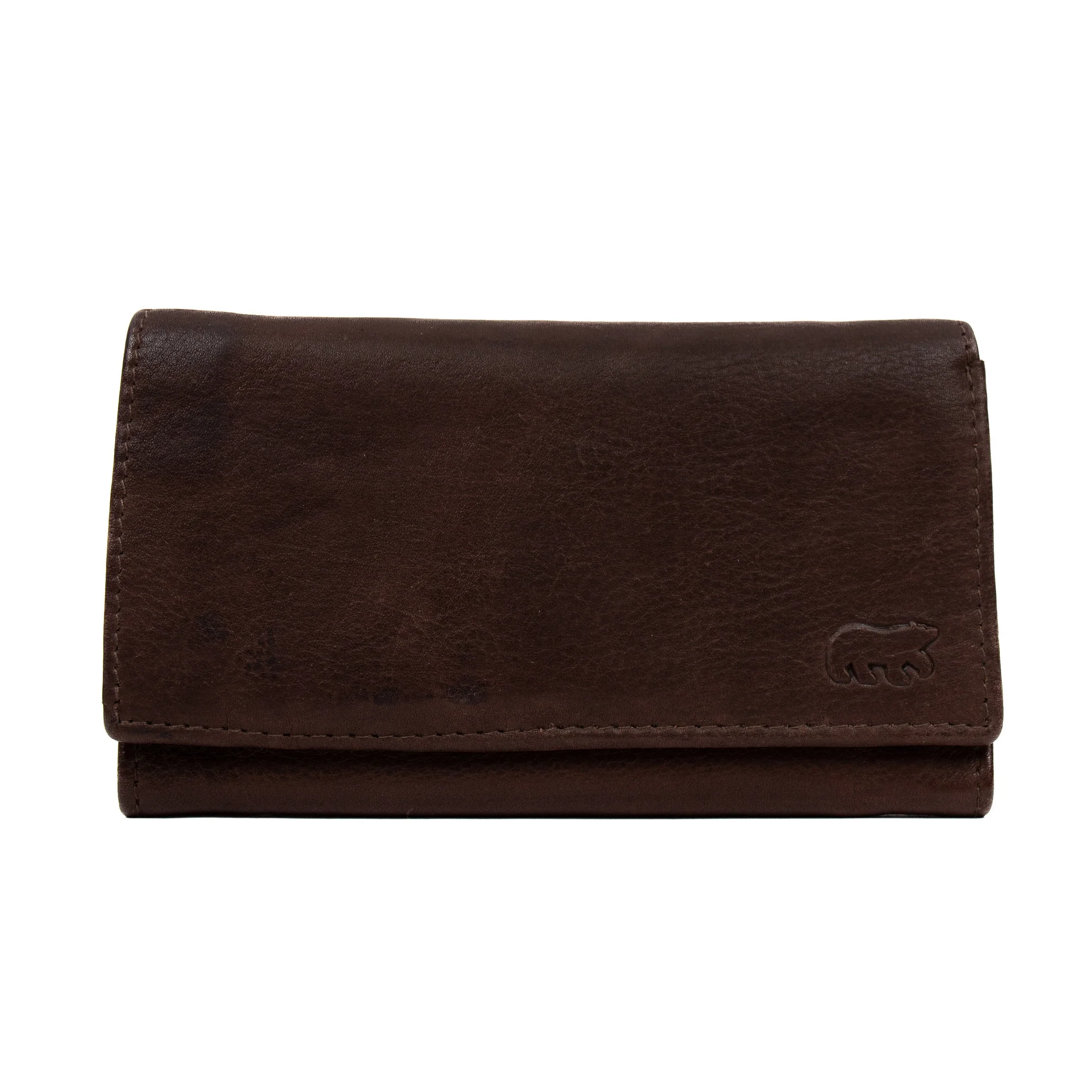 Bear Design Callisto Pelle Portemonee Sweety XL Donkerbruin CP6041