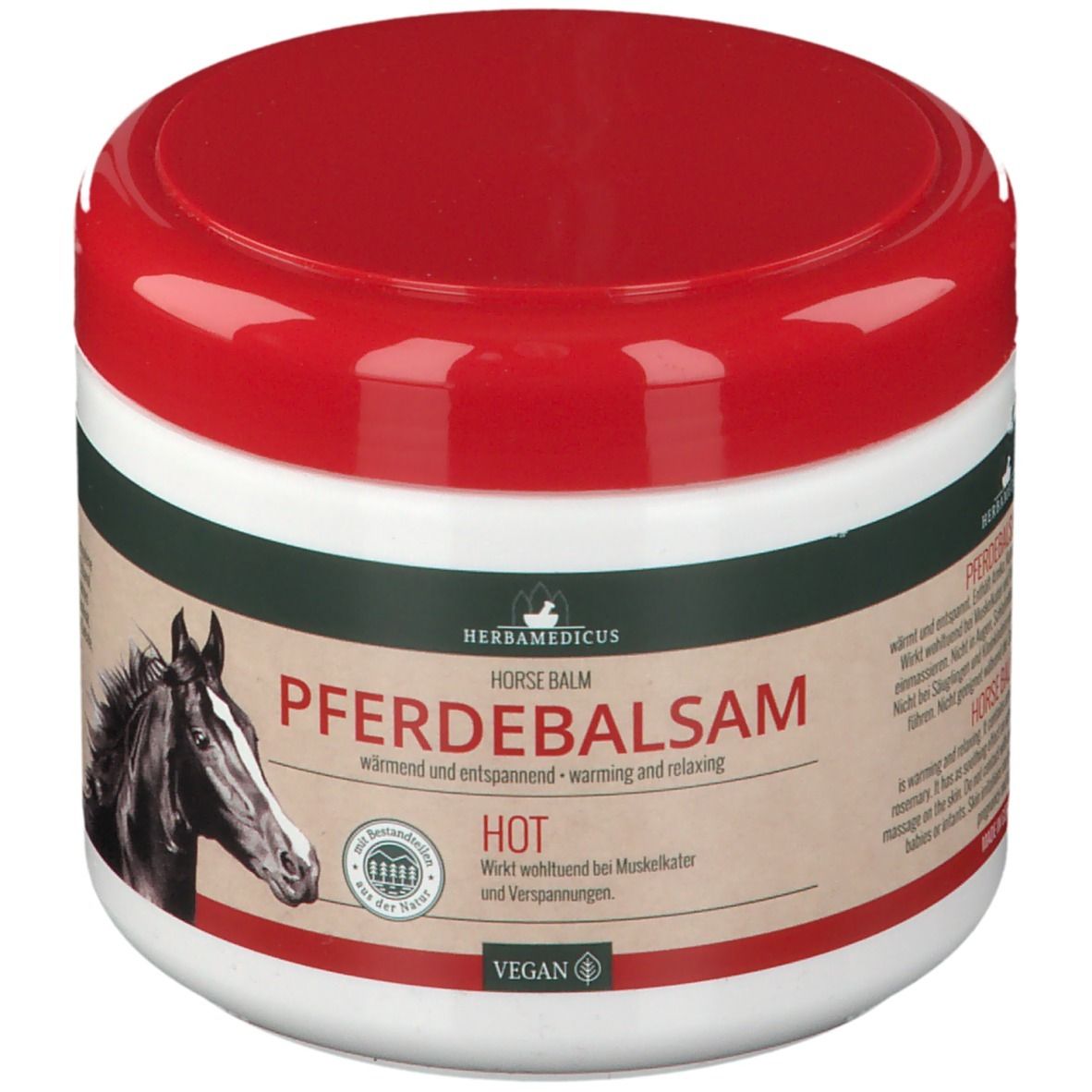 HERBAMEDICUS Pferdebalsam HOT