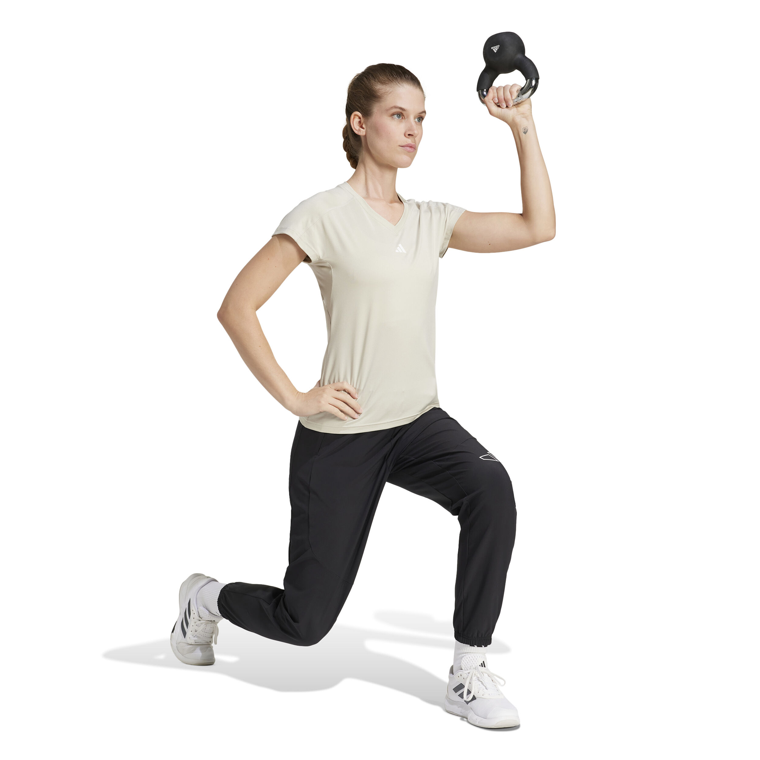 adidas Training Essentials T-shirt Femmes - Gris