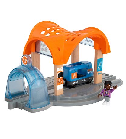 BRIO WoRød Smart Tech Tunnel/Station m. Lyd 33973