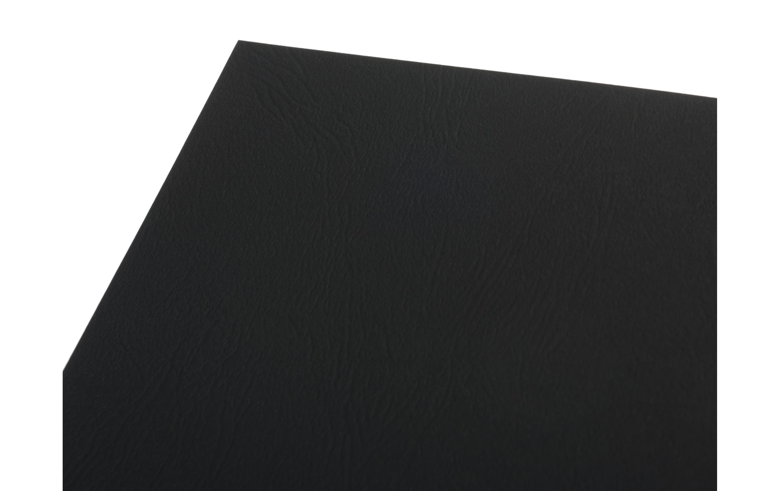 Einbanddeckel Lederstruktur A4, 250 g/m², 100 Stück, SchwarzA4 Delta Deckblatt mit Lederstruktur