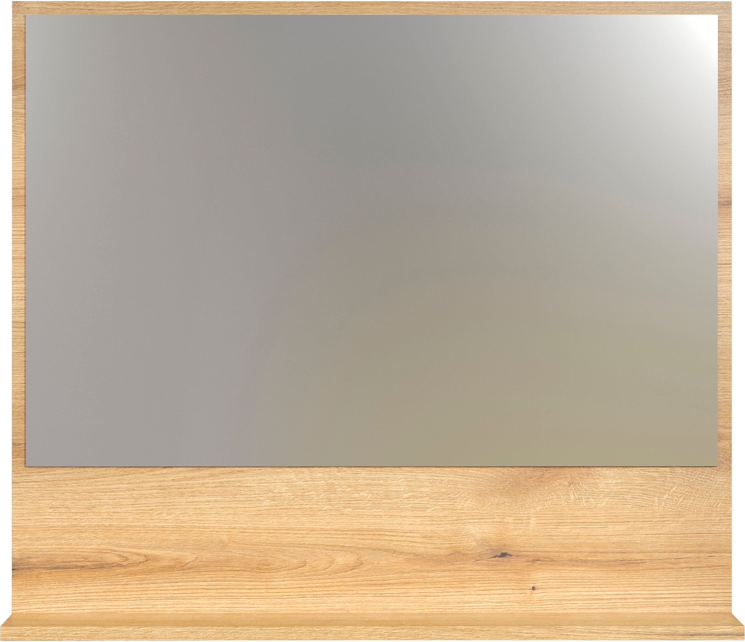 welltime Badspiegel »Amrum« Wandspiegel mit Ablage - (B/T/H) wahlweise 60 bis 80/14/74 cm