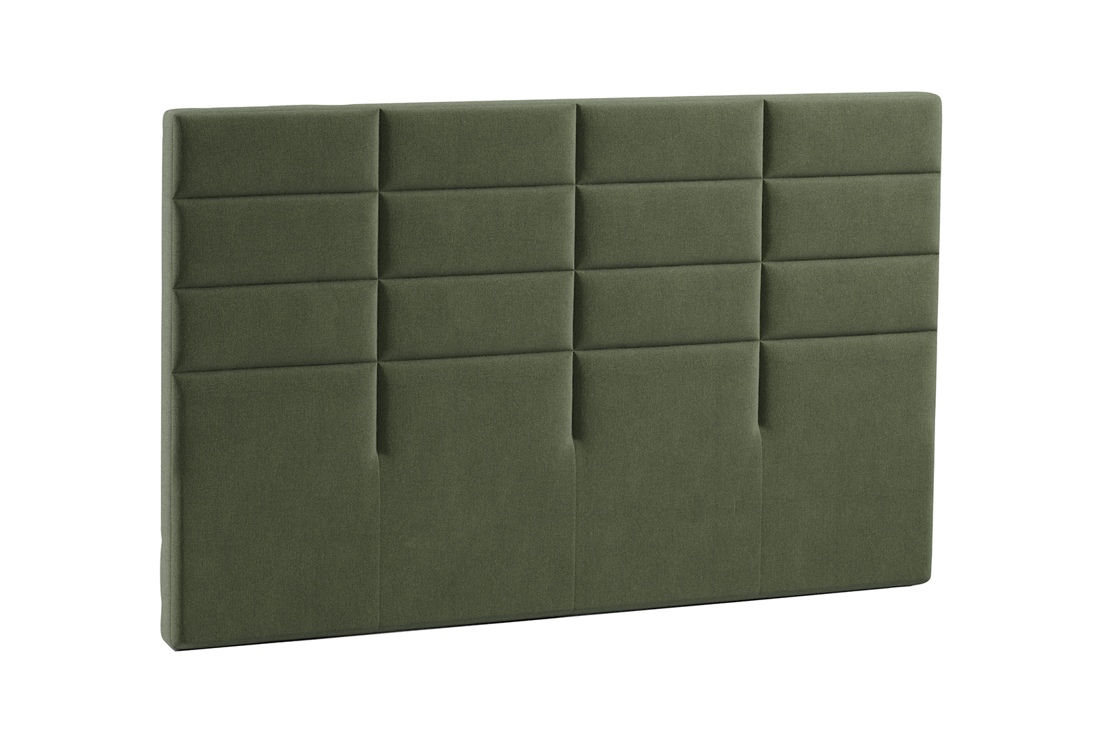 Paris sengegavl 150 cm bredde i tekstil Nordic green