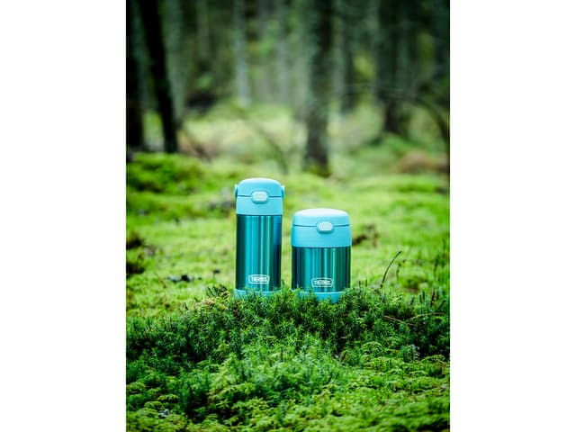 Thermos Funtainer Drikkeflaske m. sugerør 355 ml Teal
